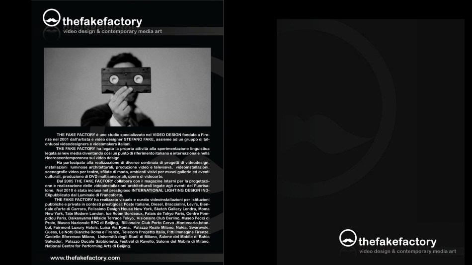 THE FAKE FACTORY #videoDESIGN 169