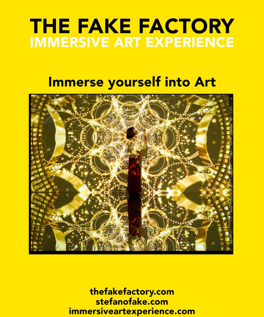 IMMERSIVE ART EXPERIENCE THE FAKE FACTORY STEFANO&nbsp;FAKE_00000