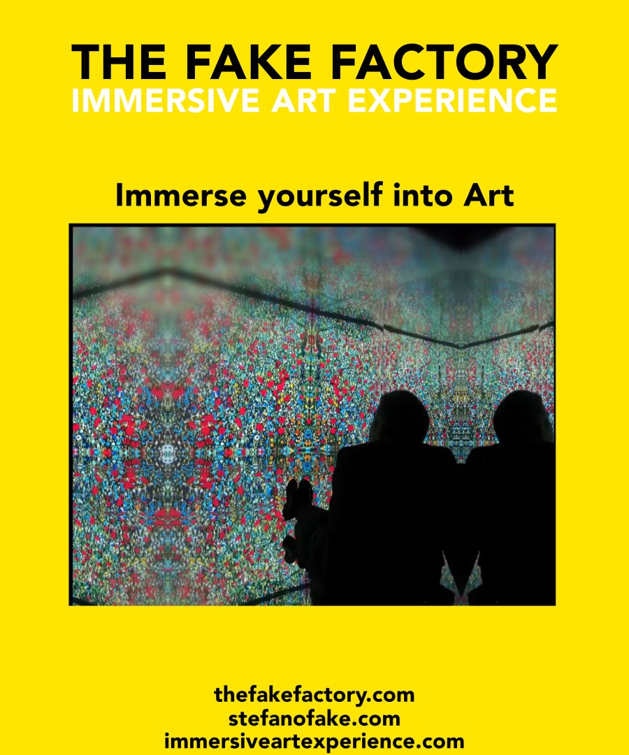 IMMERSIVE ART EXPERIENCE THE FAKE FACTORY STEFANO&nbsp;FAKE_00010