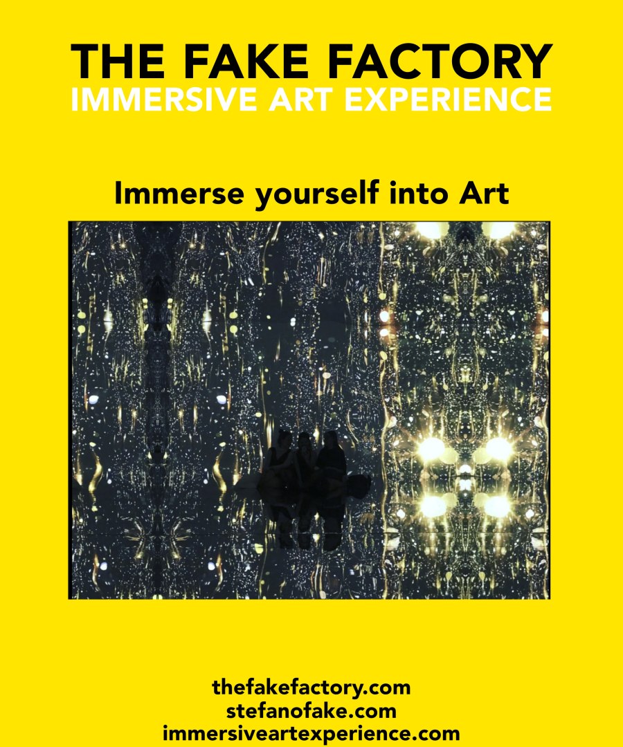 IMMERSIVE ART EXPERIENCE THE FAKE FACTORY STEFANO&nbsp;FAKE_00013
