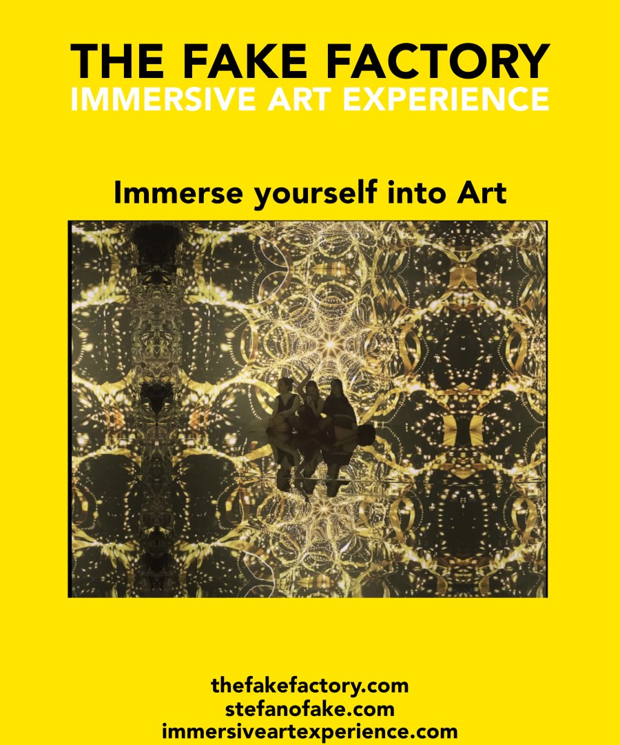 IMMERSIVE ART EXPERIENCE THE FAKE FACTORY STEFANO&nbsp;FAKE_00015