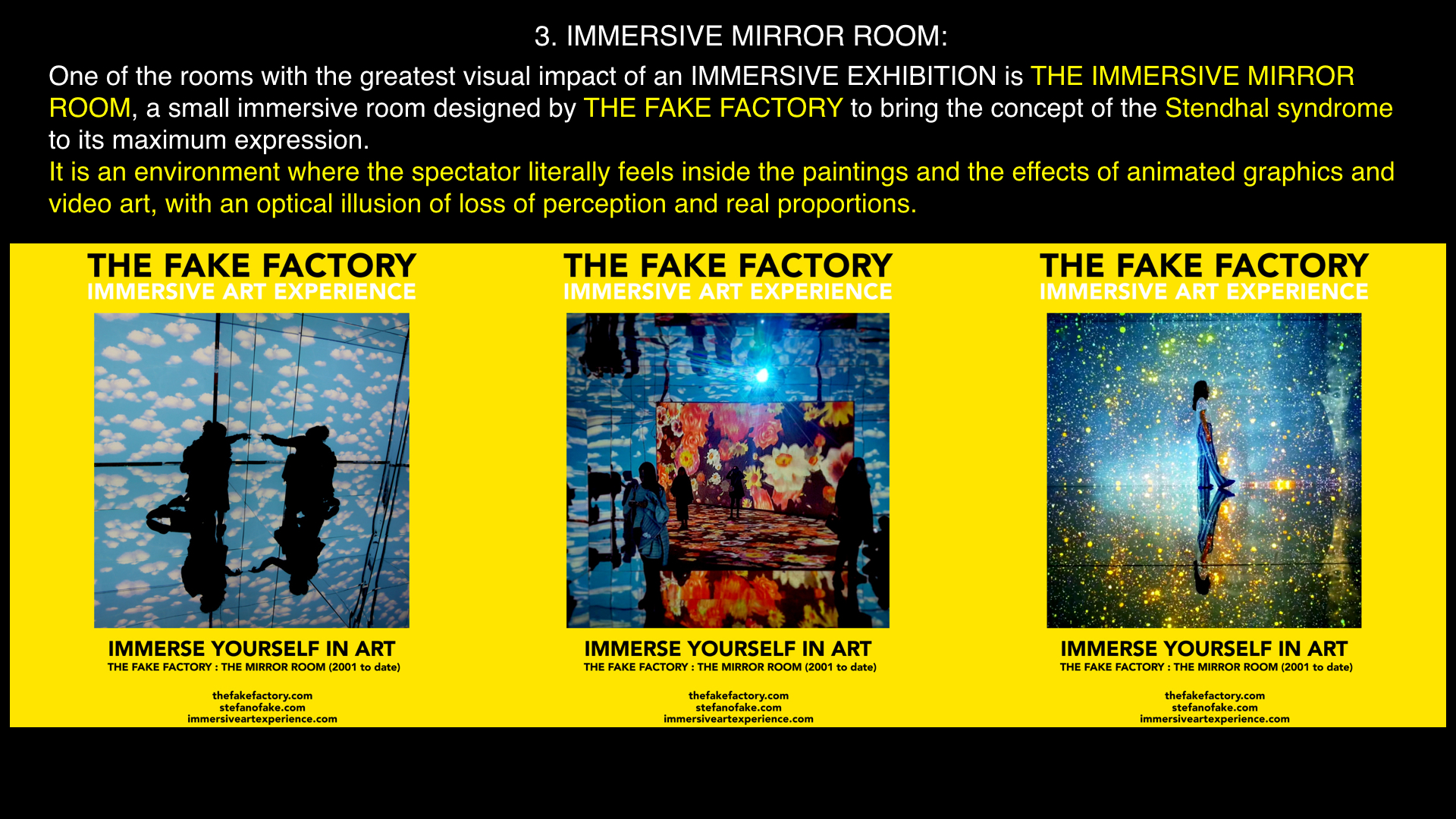 THE FAKE FACTORY IMMERSIVE ART EXPERIENCE 2012-2020 FORMAT.113