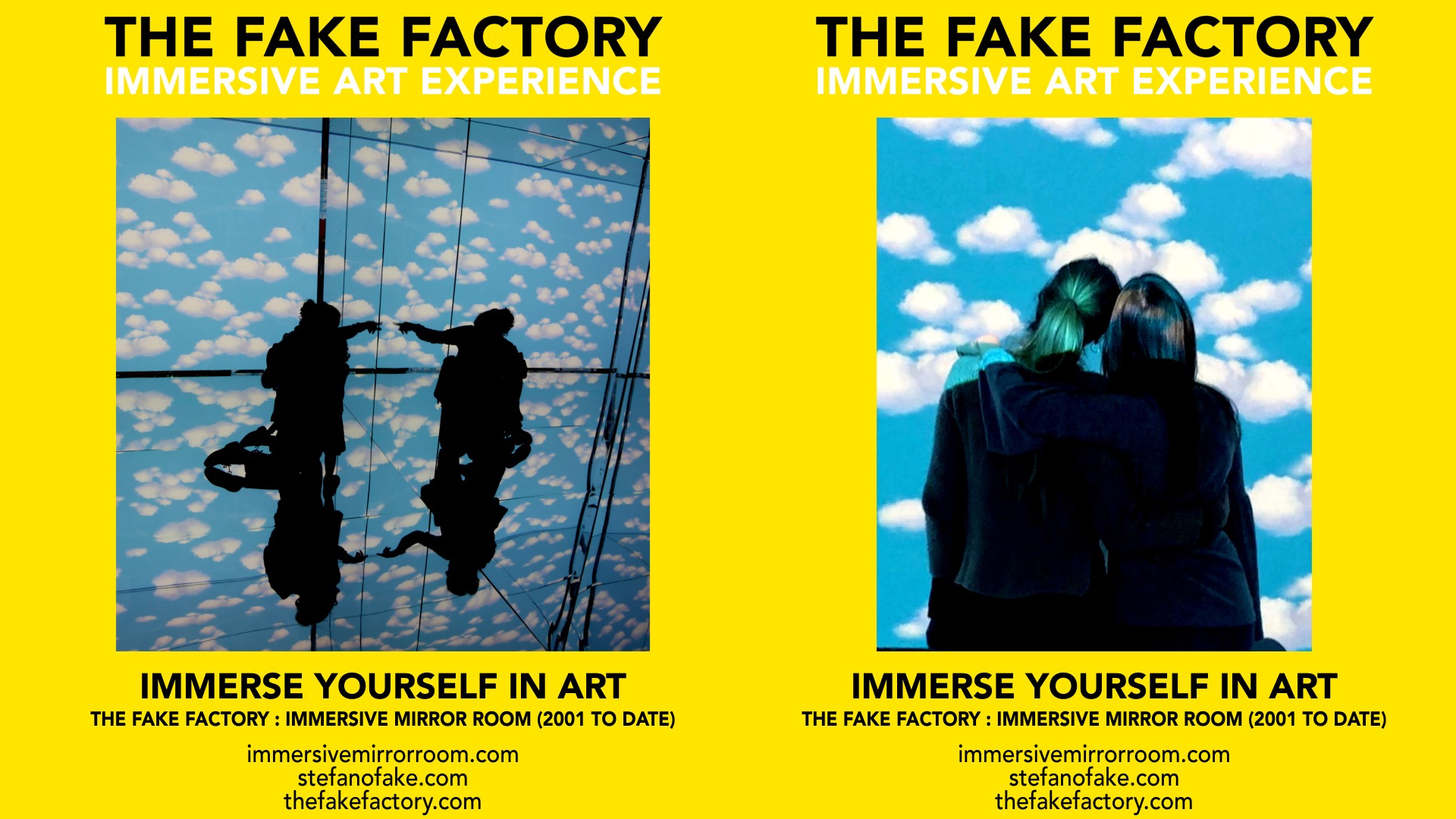 THE FAKE FACTORY IMMERSIVE ART EXPERIENCE 2012-2020 FORMAT.123