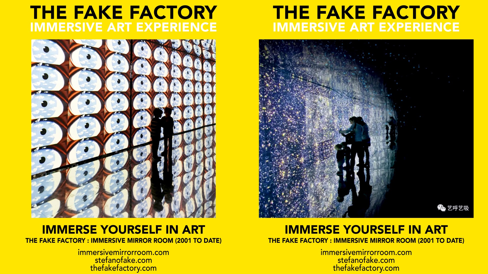 THE FAKE FACTORY IMMERSIVE ART EXPERIENCE 2012-2020 FORMAT.127