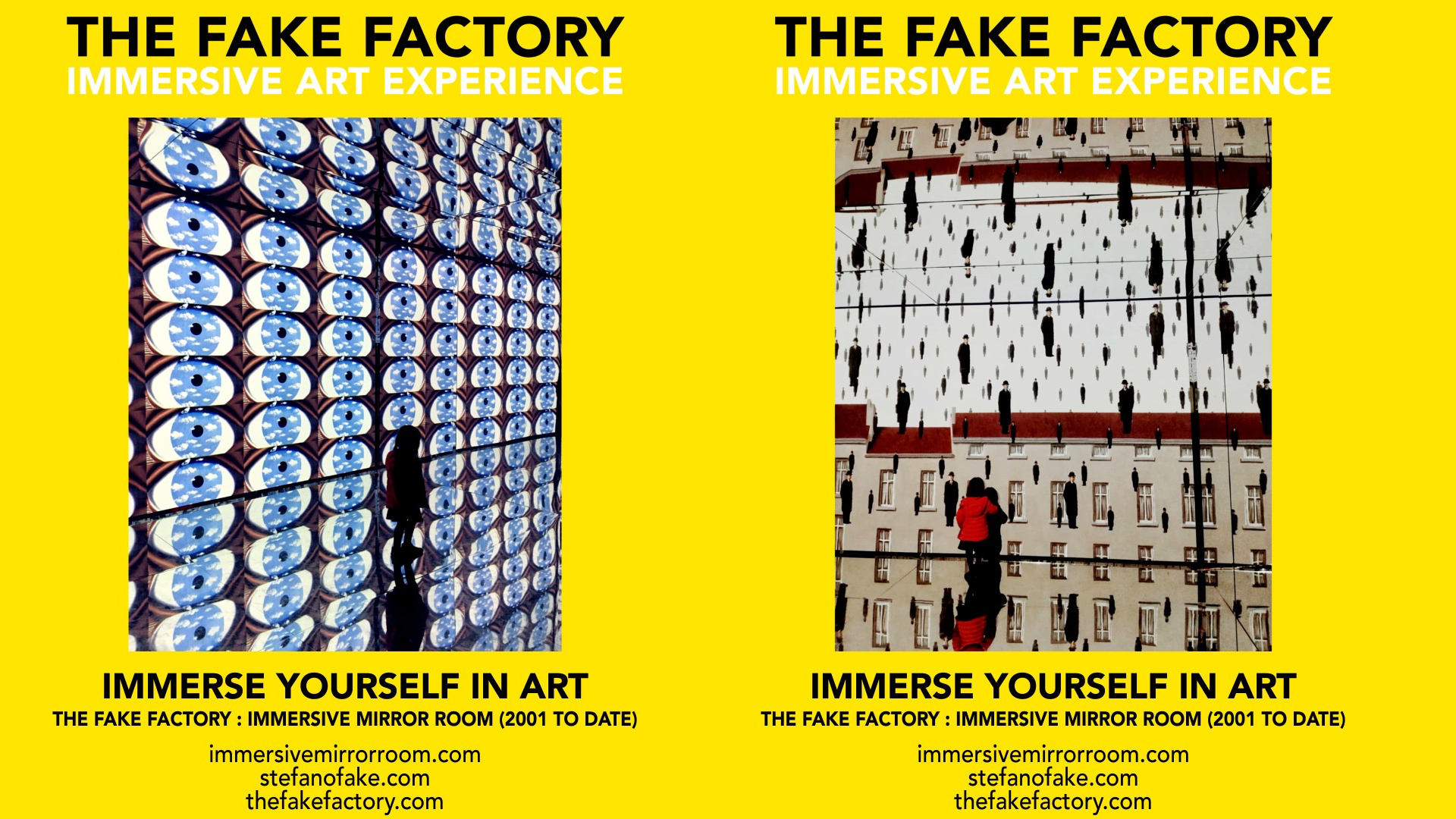 THE FAKE FACTORY IMMERSIVE ART EXPERIENCE 2012-2020 FORMAT.141