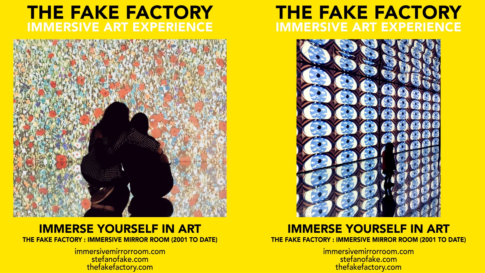 THE FAKE FACTORY IMMERSIVE ART EXPERIENCE 2012-2020 FORMAT.143