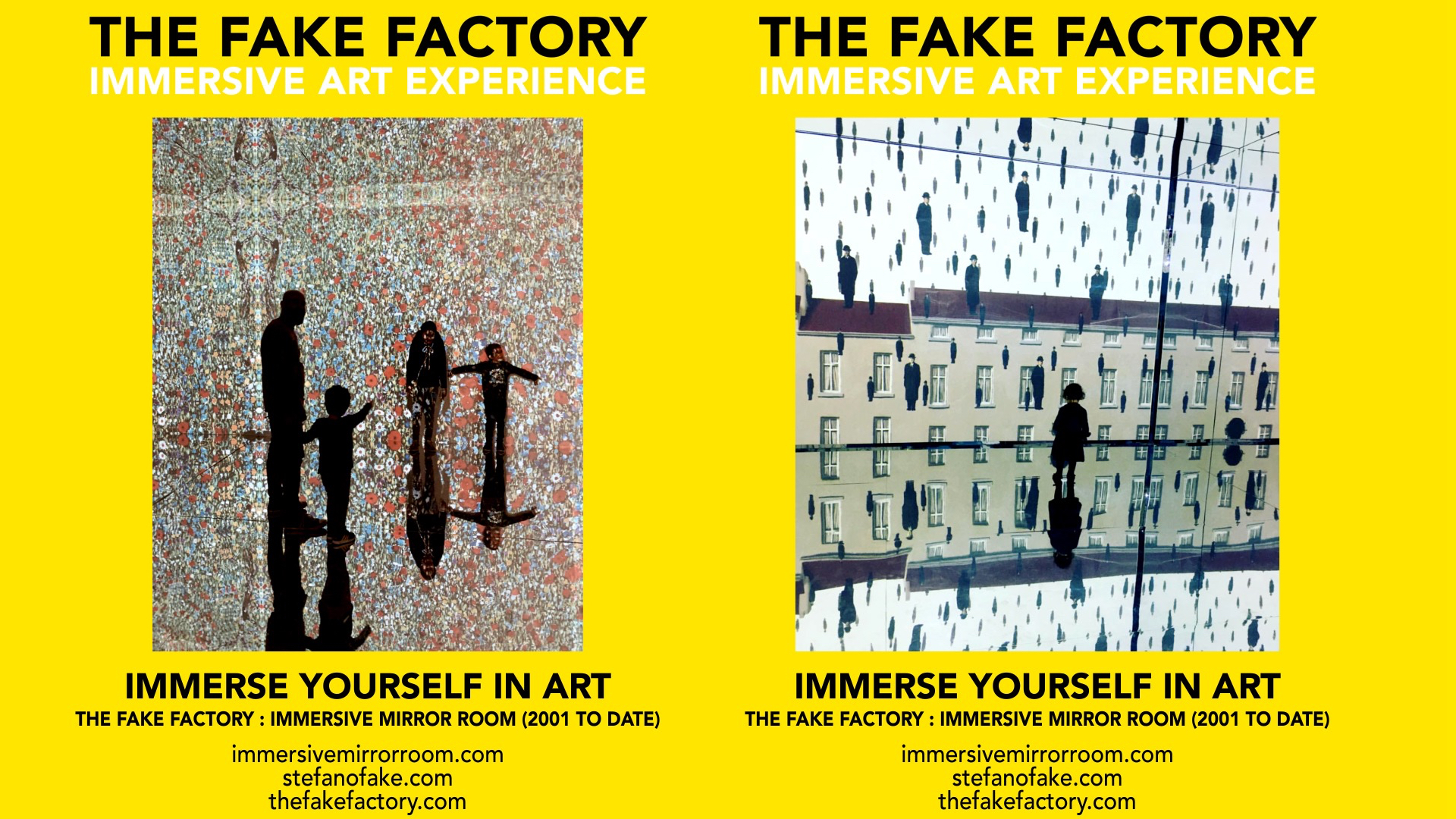 THE FAKE FACTORY IMMERSIVE ART EXPERIENCE 2012-2020 FORMAT.151