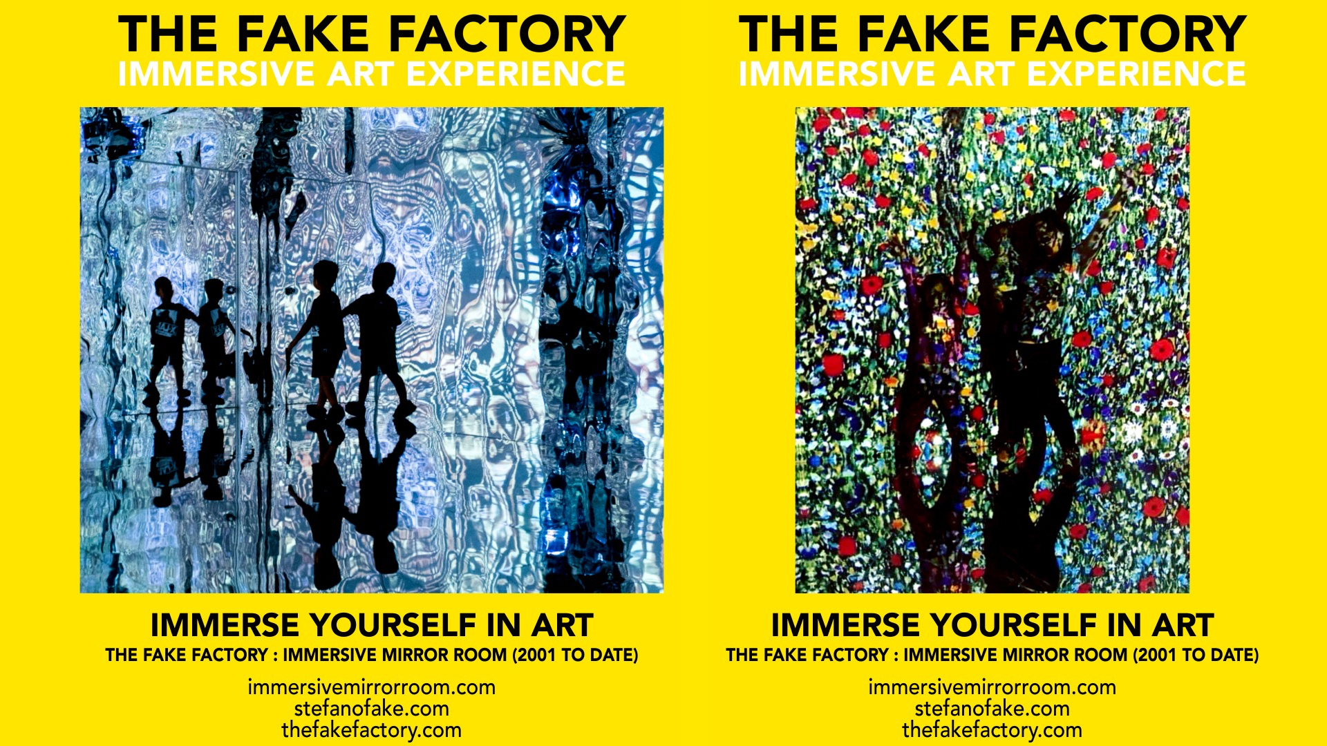 THE FAKE FACTORY IMMERSIVE ART EXPERIENCE 2012-2020 FORMAT.157