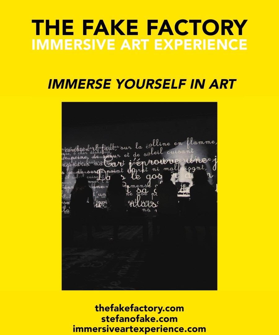 THE FAKE FACTORY IMMERSIVE ART EXPERIENCE VIDEOMAPPING VIDEOART&nbsp;2001-2020_01073