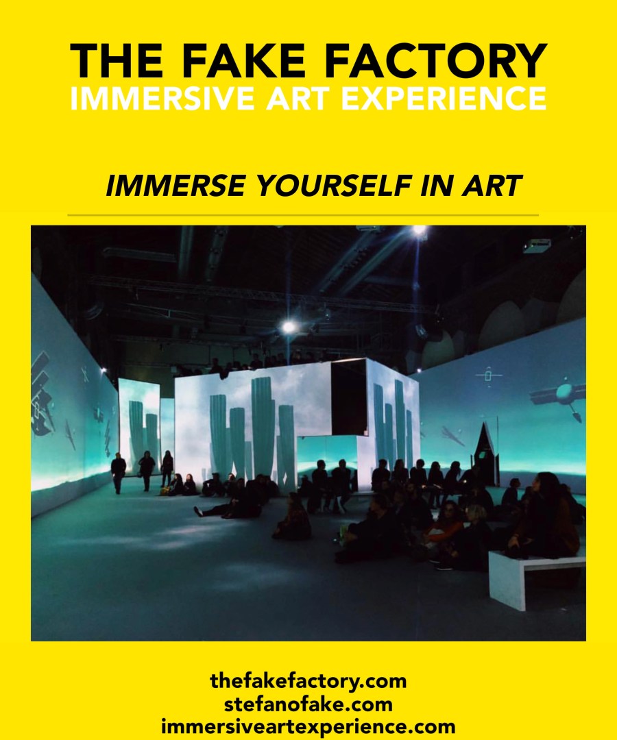 THE FAKE FACTORY IMMERSIVE ART EXPERIENCE VIDEOMAPPING VIDEOART&nbsp;2001-2020_01089