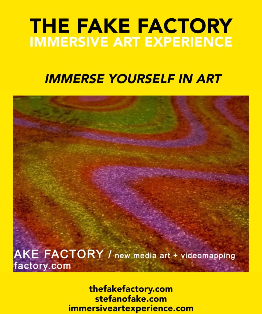 THE FAKE FACTORY IMMERSIVE ART EXPERIENCE VIDEOMAPPING VIDEOART&nbsp;2001-2020_01660