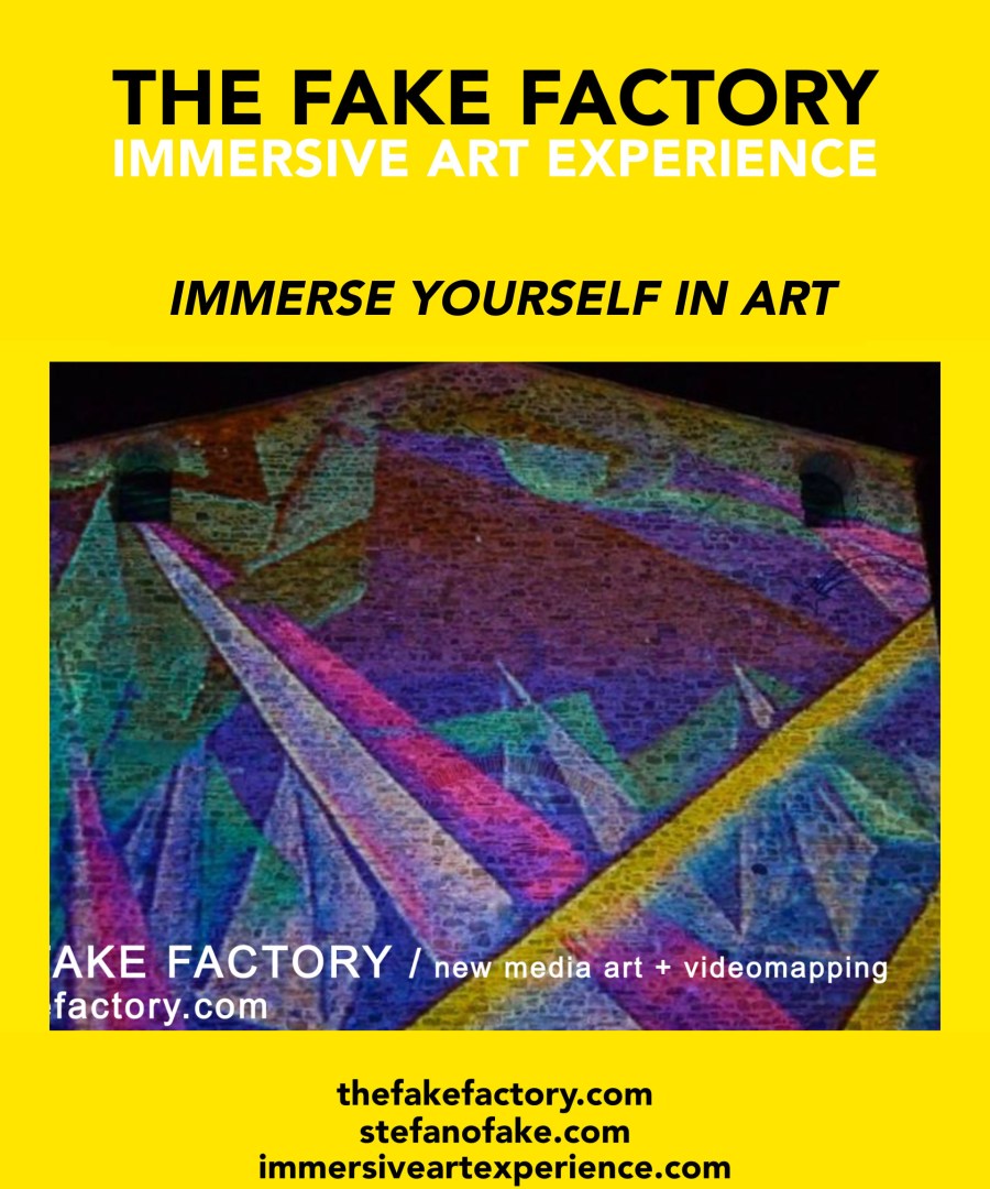 THE FAKE FACTORY IMMERSIVE ART EXPERIENCE VIDEOMAPPING VIDEOART&nbsp;2001-2020_01661