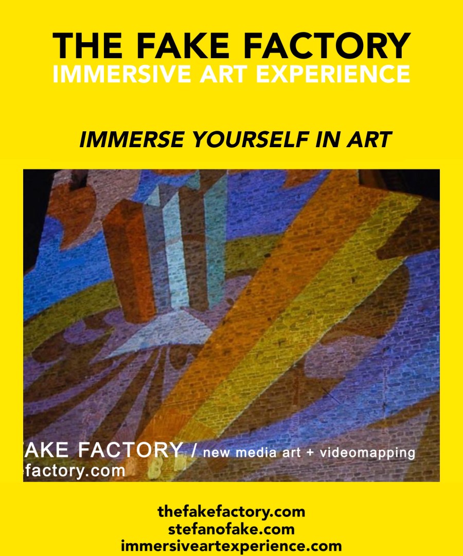 THE FAKE FACTORY IMMERSIVE ART EXPERIENCE VIDEOMAPPING VIDEOART&nbsp;2001-2020_01663