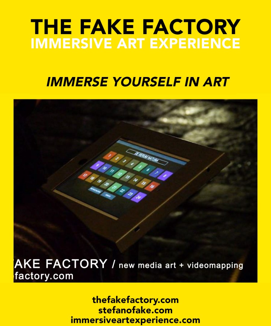 THE FAKE FACTORY IMMERSIVE ART EXPERIENCE VIDEOMAPPING VIDEOART&nbsp;2001-2020_01664
