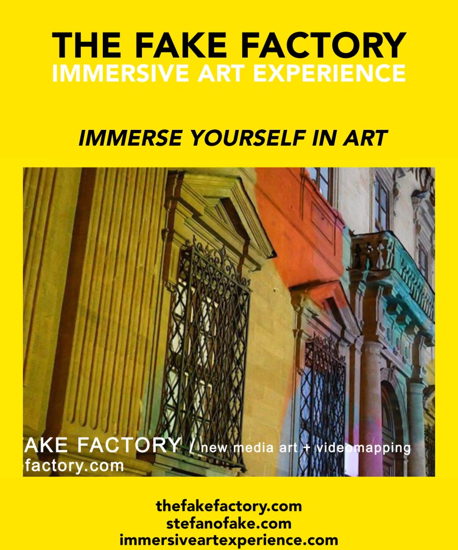 THE FAKE FACTORY IMMERSIVE ART EXPERIENCE VIDEOMAPPING VIDEOART&nbsp;2001-2020_01669